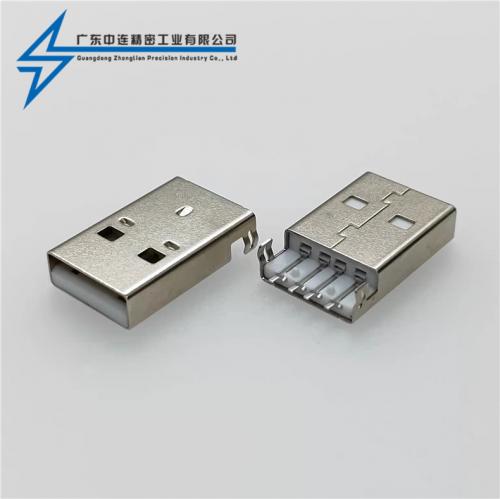 ZL-018 A公沉板180度彎角有柱PBT白