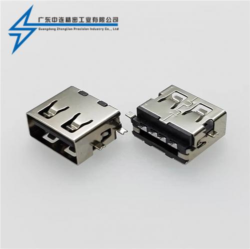 ZL-101 AF短體11.0沉板1.9端子SMT直邊四腳全貼