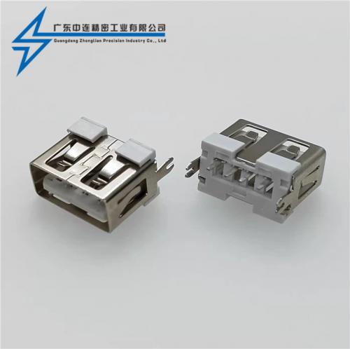 ZL-102 AF180度直插短體10.0直邊