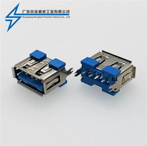 ZL-103 AF180度直插短體10.0卷邊橙色